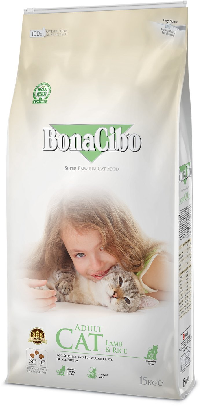 BonaCibo Adult Cat Lamb&Rice